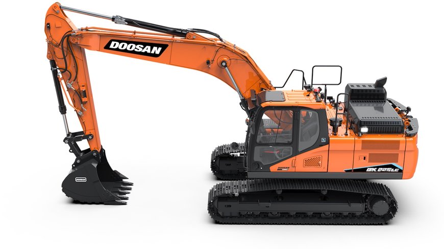 The new DX225LC-7X - Doosan’s First ‘Smart’ Excavator 